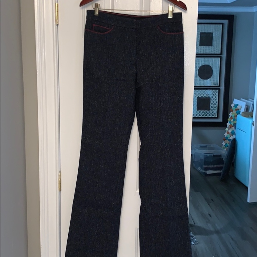 Tibi flare jeans size 8
